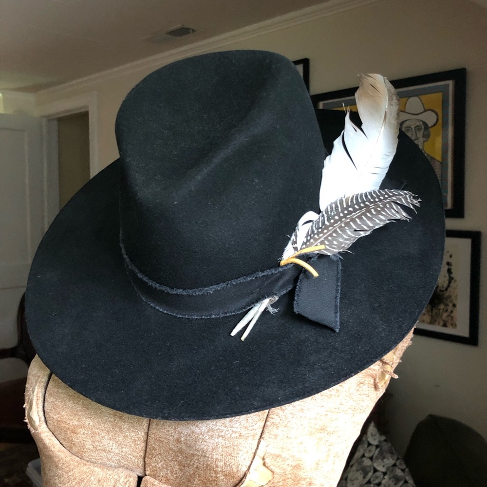 Boho Wool Felt Hat